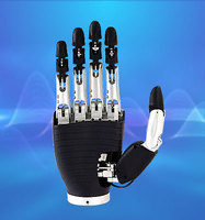 Venta al por mayor mano robótica biónica mano diestra con cinco dedos y 6 libertad de código abierto Robot Compatible con programable