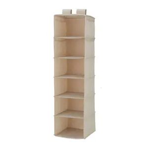 Borsa portaoggetti a sei strati per armadio, multiuso, facile da installare e resistente. - Product Image 1