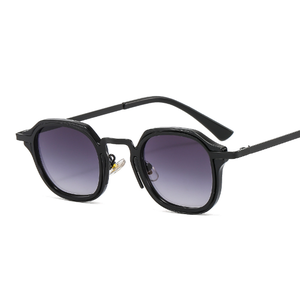 แว่นกันแดดทรงสี่เหลี่ยมเล็กแฟชั่นใหม่สำหรับผู้ชายผู้หญิงแว่นกันแดดแนวพังค์ย้อนยุคสำหรับผู้ชายผู้หญิงแว่นตาขับรถแนววินเทจสุดอินเทรนด์ UV400 - Product Image 3