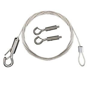 Kits de <span class=keywords><strong>suspension</strong></span> multifonctionnels réglables de 1.5mm avec pince <span class=keywords><strong>pour</strong></span> panneau led suspendu - Product Image 1