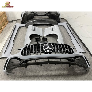 ชุดแต่งตัวถังคาร์บอนไฟเบอร์ครึ่งคันสไตล์ GTR พร้อมสปอยเลอร์กันชนสำหรับ AMG GT GTC GTS ปี 2017-2019 - Product Image 4