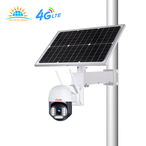 MY GOD WIFI 4G LTE Solar Outdoor Powered SIM Card Camera PTZ IP Security Camera Custom Tuya App PIR Alert Solar CCTV Camera - Product Image 2