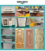 Centro de Mecanizado CNC ATC para Madera: Máquina de Corte, Grabado, Fresado, Perforación y Recorte de Bordes para Paneles de Puertas de Gabinetes