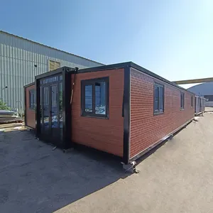 Supplier Custom Australian Standards Luxury Prefab Expandable Container House Folding Prefabricated Home