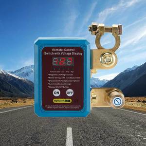 CLIPOL Interruttore Remoto di Disconnessione Batteria per Auto e Camper, Interruttore Wireless con Display di Tensione, Categoria Prodotto: Relè - Product Image 4