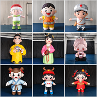 Costume de mascotte gonflable personnalisé, personnage de dessin animé, tissu Oxford, modèle géant pour la décoration d'événements en plein air