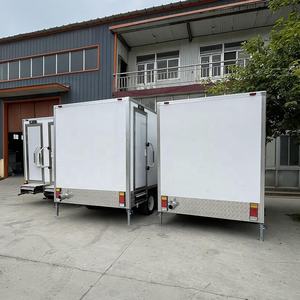 รถเทรลเลอร์เคลื่อนที่แบบพกพา2สถานีรถเทรลเลอร์ห้องน้ำหรูหรา - Product Image 2