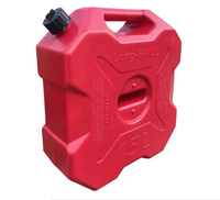 Réservoir d'huile de secours en plastique PE 15L Volume Bidon d'essence de secours pour conteneur d'huile de voiture