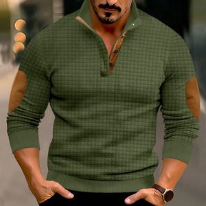 Pulls tricotés tendance pour hommes, couleur unie, coupe oversize, style simple, pour l'été et l'automne - Product Image 5