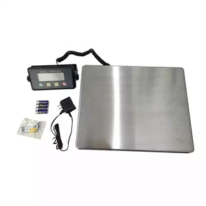 Große elektronische Post waage für Arbeits platten Edelstahl-Haustier waage 200kg Haushalts waage - Product Image 5