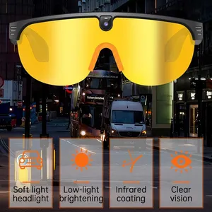 Gafas Inteligentes Q01 con Cámara HD y Traducción de Llamadas, Video con Traducción, Música, Cambio de Color HD, Gafas Deportivas - Product Image 4