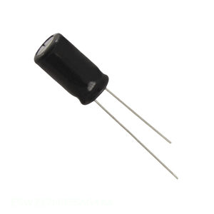 Distribuidor Autorizado, Condensador de Aluminio 220UF 20% 35V RADIAL TH, Montaje a través de Orificio, ESW227M035AG4AA, 220 uF - Product Image 1