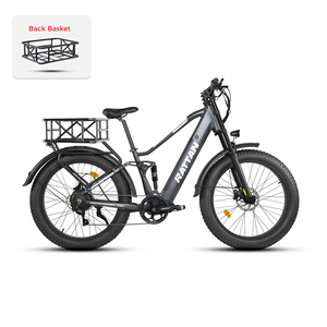 Bicicleta Eléctrica Urbana con Neumáticos Gruesos, Batería de Litio, Motor Eléctrico para Adultos, Cuadro de Aluminio, Stock en Almacén del Reino Unido - Product Image 4