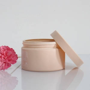 Empty 200g 200ml Custom logo Color Glass Jar Wide Mouth 6oz Skin Care Glass Face Body Cosmetics Cream Glass Jars with Lids - Product Image 3