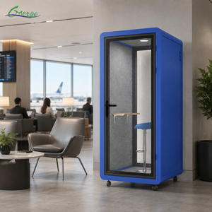 Intimité mobile Hôtel Travail Jardin Intérieur Préfabriqué Insonorisé Single Meeting Office Pods - Product Image 1
