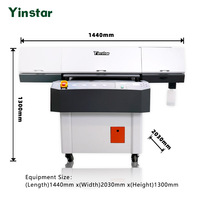 Yinstar 2025 Nueva Impresora UV de Cama Plana con Escáner LED A1 A2 A3 A4, Máquina de Impresión Personalizada de Logotipos para Teléfonos Móviles UV9060 UV6090