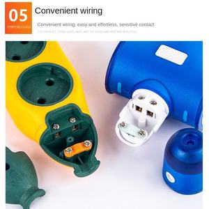 เต้าเสียบปลั๊กไฟฟ้าแบบมาตรฐานกันฝนกลางแจ้ง - Product Image 5