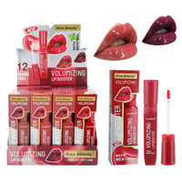 Kiss Beauty 3ml Gloss Volumisant Mentholé pour les Lèvres, Fabricant, Logo Personnalisé, Marque Privée, Cosmétique, Maquillage, Gloss à Lèvres Tendance