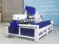 Máquina para esculpir madera CNC 3D con 8 husillos de tallado y enrutador CNC de eje giratorio Maquinaria para carpintería