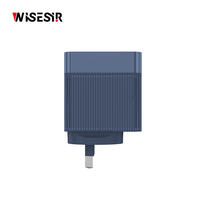 Chargeur rapide WISESIR 65W GaN double USB-C et Type-C PD 3.0 PPS avec protection OTP pour iPhone 17 Pro Max