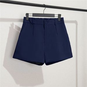Pantaloncini da donna in poliestere neri, modello estivo sottile, nuovi 2026, larghi e casual, a gamba larga, colore kaki - Product Image 5