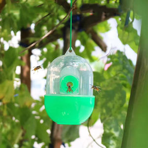 Piège à guêpes suspendu réutilisable pour l'extérieur, attrape-mouches, cage de capture pour apiculture, équipement et outils de lutte contre les frelons et les nuisibles - Product Image 4