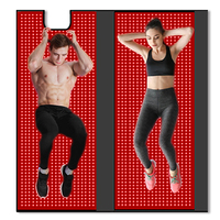 Dispositivo de Terapia Pulsada para Uso Doméstico con Temporizador, Aplicación de Cuerpo Completo, Agradable para la Piel, Terapia de Luz Roja de 660nm 850nm 270W, Bolsa de Terapia