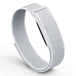 Correa de reloj deportiva de nailon trenzado transpirable al por mayor Win-Win con gancho <span class=keywords><strong>y</strong></span> bucle para <span class=keywords><strong>Google</strong></span> Fitbit Air - Product Image 6