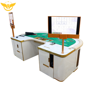 Mesa <span class=keywords><strong>de</strong></span> Baccarat Inteligente Personalizada YH OEM con Lector <span class=keywords><strong>de</strong></span> Tarjetas RFID, Barajador Automático, para 6 <span class=keywords><strong>Jugadores</strong></span>, <span class=keywords><strong>de</strong></span> Lujo - Product Image 6