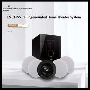 Sistema de Audio Profesional para Cine en Casa Levoice L-51/S5/B320 Big Ant5.1, Paquete de Altavoces Esféricos con <span class=keywords><strong>Sonido</strong></span> Envolvente para Sala de Estar y TV - Product Image 5