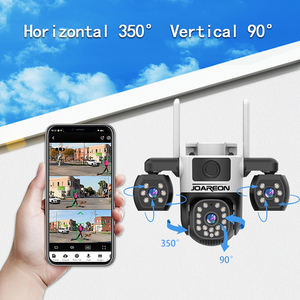 JOAREON V380 Pro 6MP 3レンズ3画面PTZ IPカメラ屋外WiFi双方向音声自動追跡セキュリティカメラ - Product Image 2