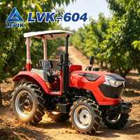 Mini-tracteur certifié CE 60 CV 4x4, essieu renforcé, forte capacité de charge pour les opérations en verger et en jardin