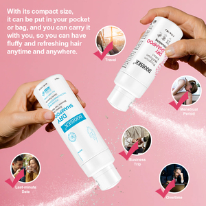 Barber Supplies Organic Vegan Rice Volumizer Dry Shampoo Powder Leave-In Refrescante para cabello graso <span class=keywords><strong>Productos</strong></span> <span class=keywords><strong>de</strong></span> peluquería - Product Image 4