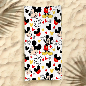 Toallas de Dibujos Animados de Alta Calidad al por Mayor, Baratas, con Estampado de Ratones de Anime, Absorbentes, Libres de Arena, de Secado Rápido, para Viajes, Baño y Playa - Product Image 5