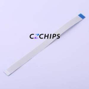 JS05B-12P-100-3-4 FFC Cable (Flexible Flat Cable) P=0.5mm Connector 12P 0.5mm 0.3mm Reverse - Product Image 2