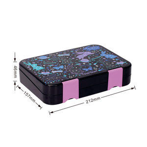 Toursun Chất lượng cao Tritan Bento Hộp Ăn Trưa cho trẻ em ngăn nhựa bpa-trường miễn phí <span class=keywords><strong>Container</strong></span> có nắp đậy tùy chỉnh in - Product Image 2