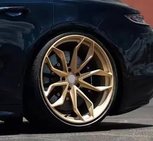 Rines Personalizados Nuevos Forjados de 18 19 20 Pulgadas 5x112 5x114.3 5x120 4x100 en Bronce Satinado para <span class=keywords><strong>Corvette</strong></span> C6 C8 Z06 C7 Stingray Z51 <span class=keywords><strong>ZR1</strong></span> - Product Image 3