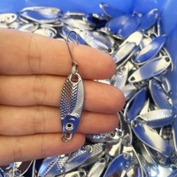 Mini cuillère en métal pour la pêche, 1,5 g-3,5 g, spinnerbait, jigging lure pour la pêche en eau salée et la pêche à la truite en rivière