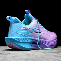 Chaussures de sport pour hommes et femmes, baskets de course à lacets, légères, respirantes et confortables, pour marathon, athlétisme en plein air, jogging