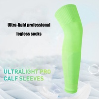 En gros : Chaussettes de football sans pied, Manchons de compression pour mollets de football, Manchons de compression pour jambes de football