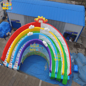 Casa de Brinco Inflable Comercial WODI de Grado Comercial, Fabricada en PVC de 0.9 mm, Doble, para Lagos y Piscinas, Disponible con OEM - Product Image 4