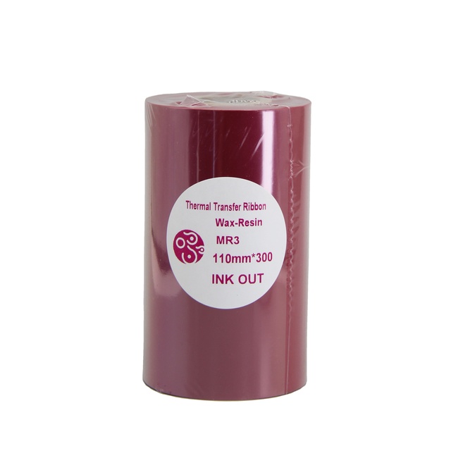 Mingyou MR3 Pink Wax Resin Color Thermal Transfer Ribbon for Satin Printer Barcode Printer