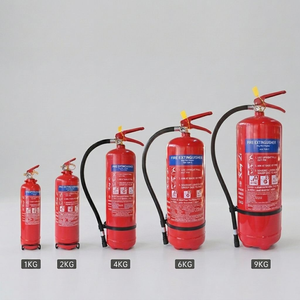 Extintor de Incendios Portátil de 1 kg y 2 kg, Extintor de Polvo ABC para Automóviles, Extintor de Incendios Vacío con Soporte de Hierro - Product Image 5