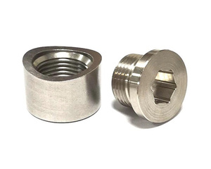 Kit d'écrous et de bouchons de soudure M18×1.5 en acier inoxydable, pièces de modification pour système d'échappement automobile, tailles personnalisées acceptées, vente directe usine - Product Image 2