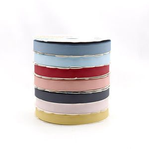 Zımpara şerit özel Polyester viskon şapka şerit Rayon grogren şerit toptan kabul - Product Image 6