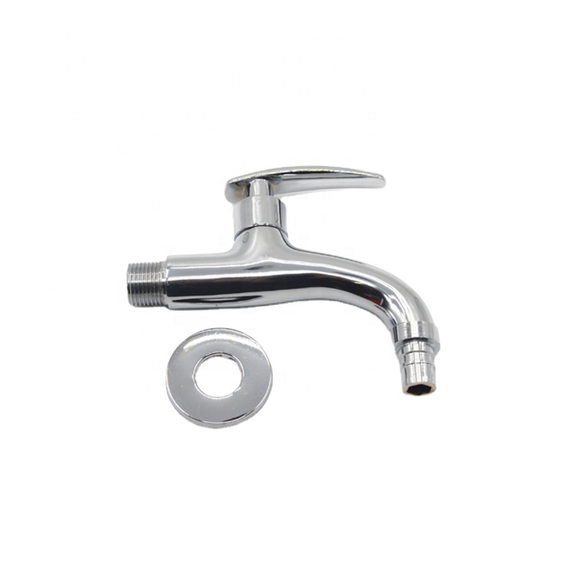 Латунный смеситель с одной ручкой/нагрудник с настенным фланцем