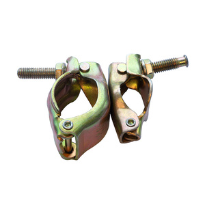 Hot Sale Pressed Fixed <strong>Coupler</strong> Swivel Clamp Essential <strong>Scaffolding</strong> Material For Ladder &amp; <strong>Scaffold</strong> Parts - Product Image 1