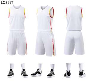 Gilet de sport universitaire pour garçons et filles <span class=keywords><strong>Maillot</strong></span> de <span class=keywords><strong>basket</strong></span>-ball Match d'entraînement d'été Plus grande taille 5XL Logo imprimé respirant - Product Image 4