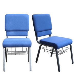 Sillas de Iglesia Modernas Acolchadas de Metal para Teatro, <span class=keywords><strong>Auditorio</strong></span>, Oración Musulmana, en Alquiler, Color Morado y Rojo - Product Image 4