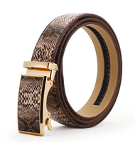 Ceinture décontractée haut de gamme pour homme, production sur mesure, en cuir de vache véritable, boucle automatique en alliage, style tendance, largeur 3,6 cm, durable